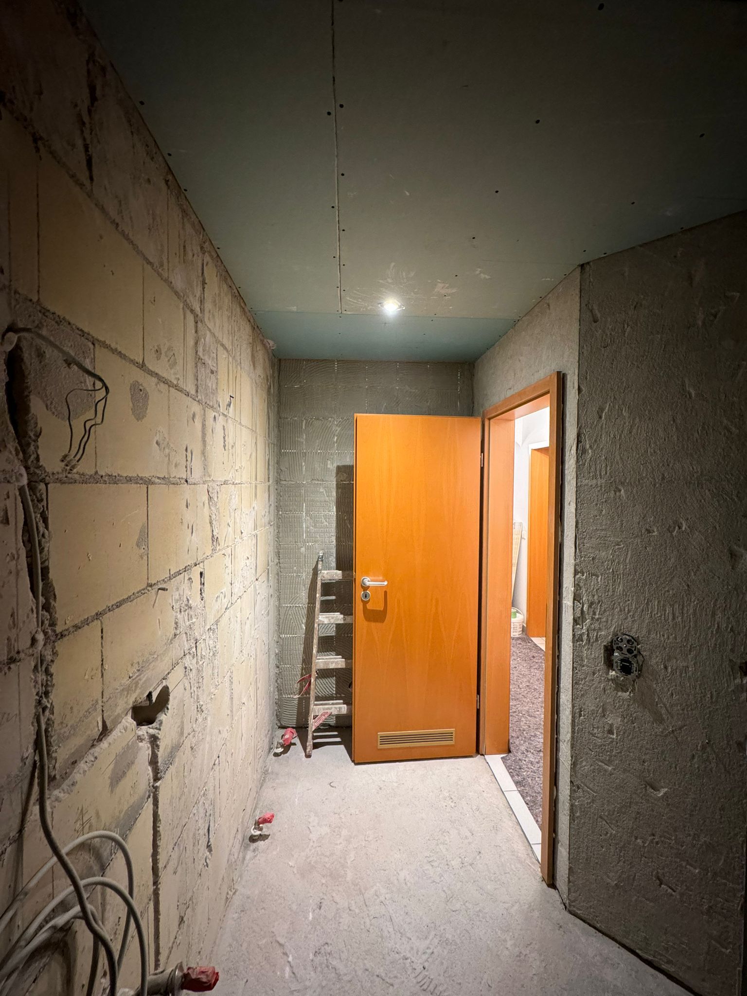 Vorher – Badezimmer Rohbau Phase 4