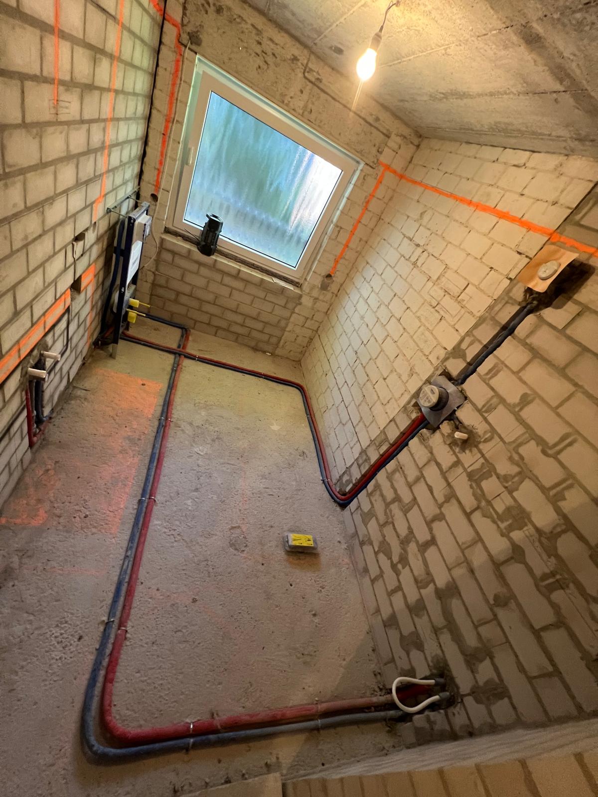 Vorher – Badezimmer Rohbau Phase 5