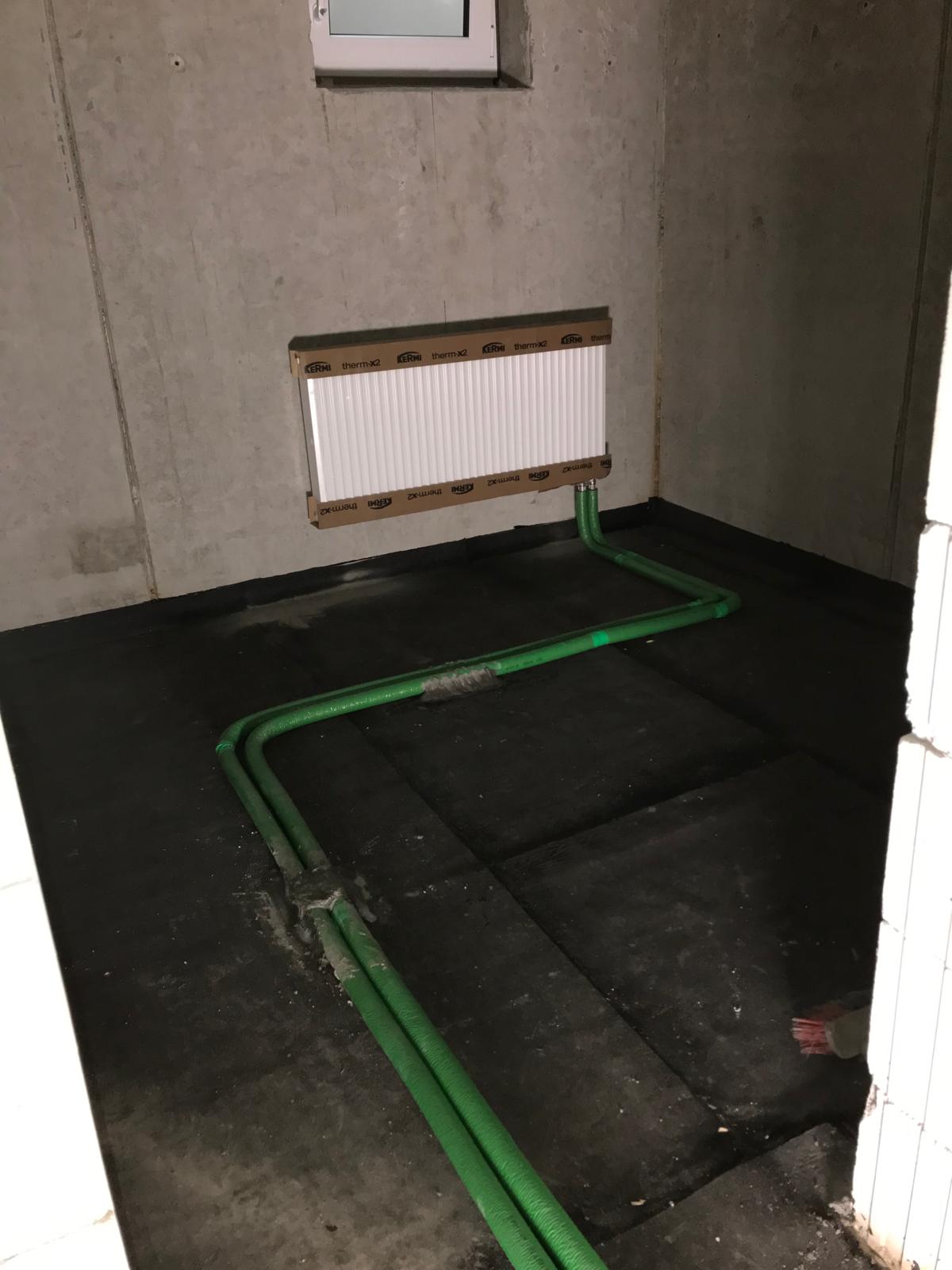 Heizungssystem Installation Phase 3