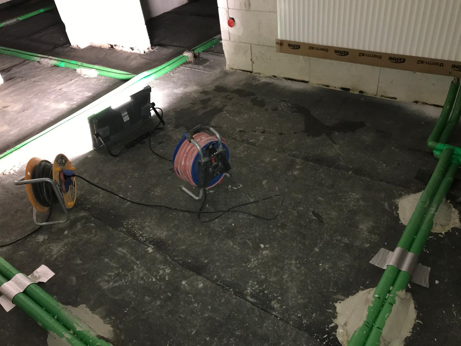 Heizungssystem Installation Phase 4